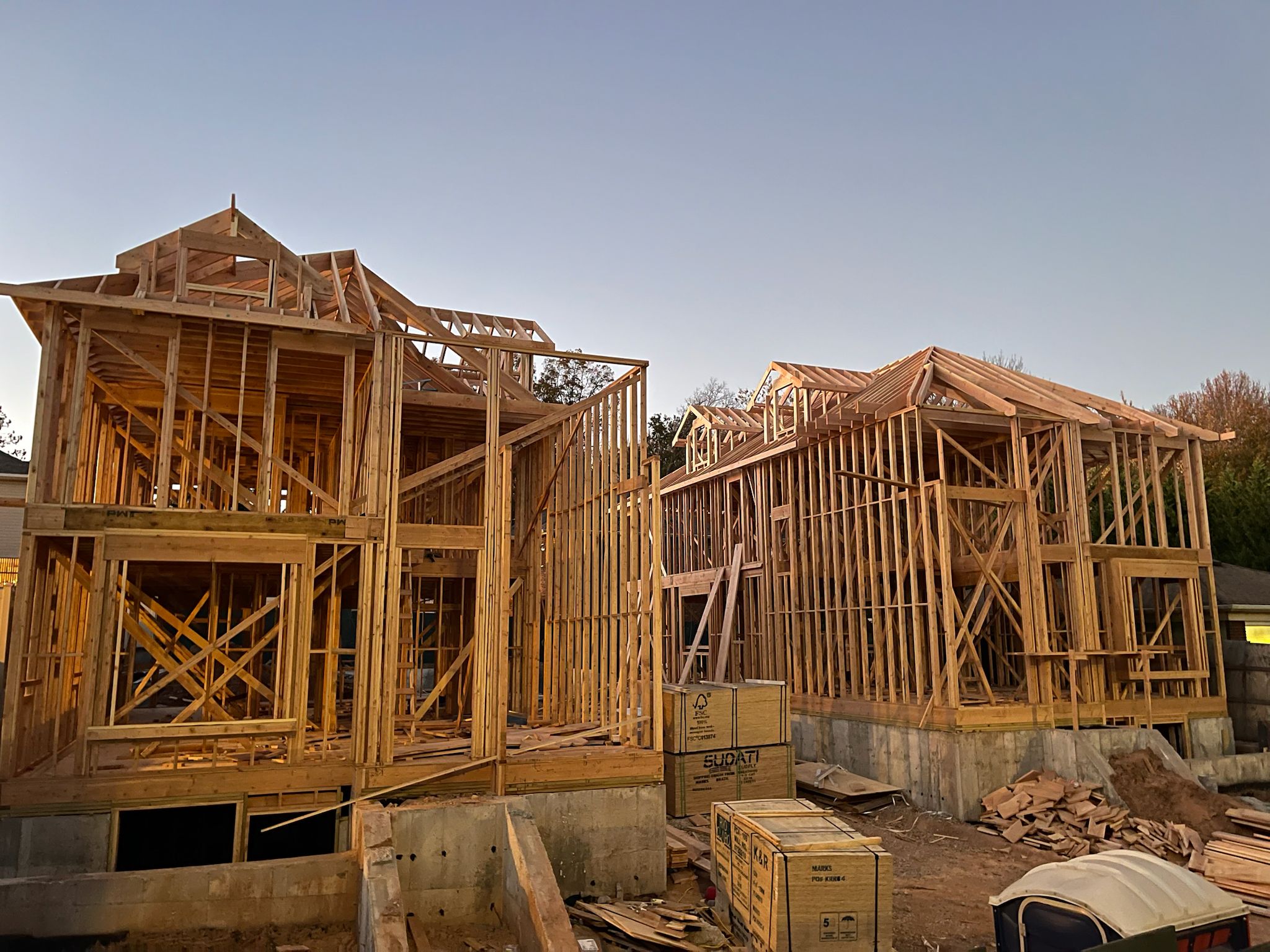 Construction Team at Work